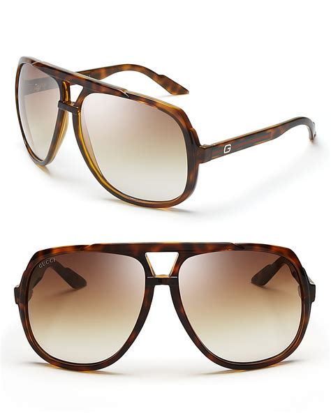 gucci oversized aviator glasses|gucci aviator sunglasses on sale.